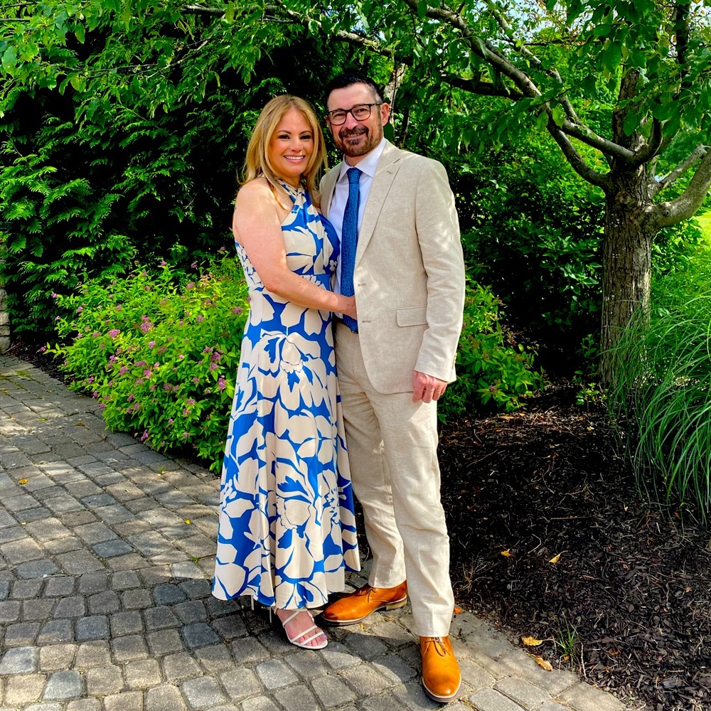 DKNY cocktail maxi dress